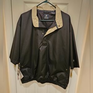 Ahead authentics 1/2 zip golf rain jacket - size large - NWT